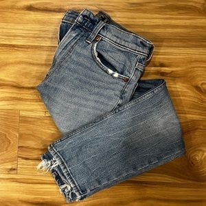 Abercrombie Ultra High Rise Mom Jeans